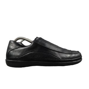 Rockport Shoes Women 9 Slip On Dress Loafer Leather Black Comfort Stretch Career